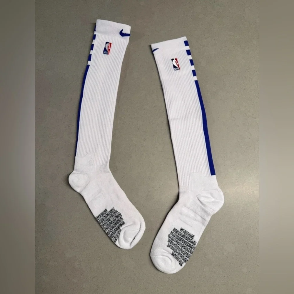 Nike Elite NBA Basketball Over Knee High Socks L choose RED/BLACK/BLUE